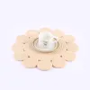Ins-style Nordic-style circular woven table MATS, home heat-resistant and heat-insulating table, cup and bowl MATS, pot MATS, with a variety of colors Item Picture